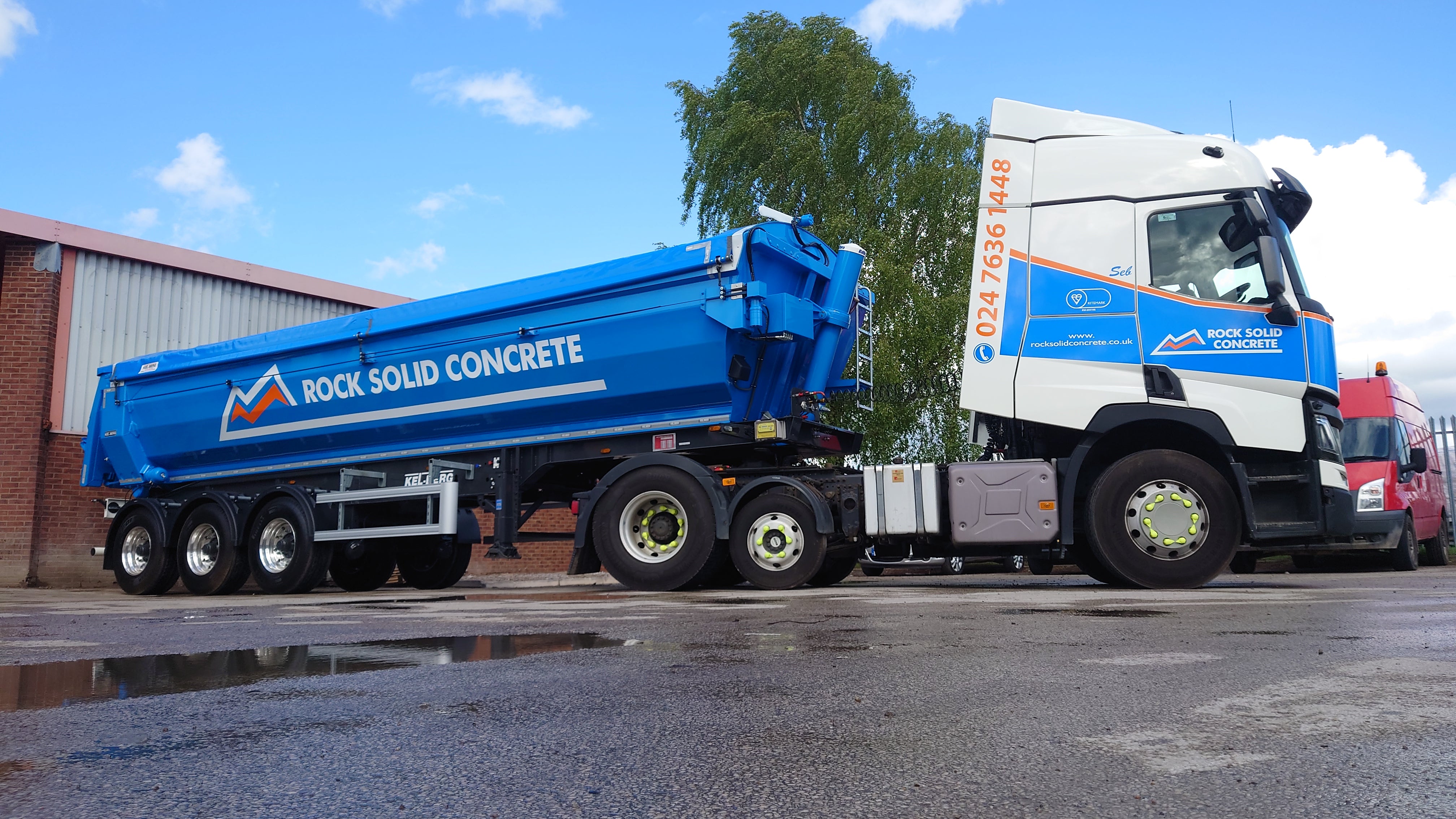 Rock Solid Concrete project - large-scale concrete work